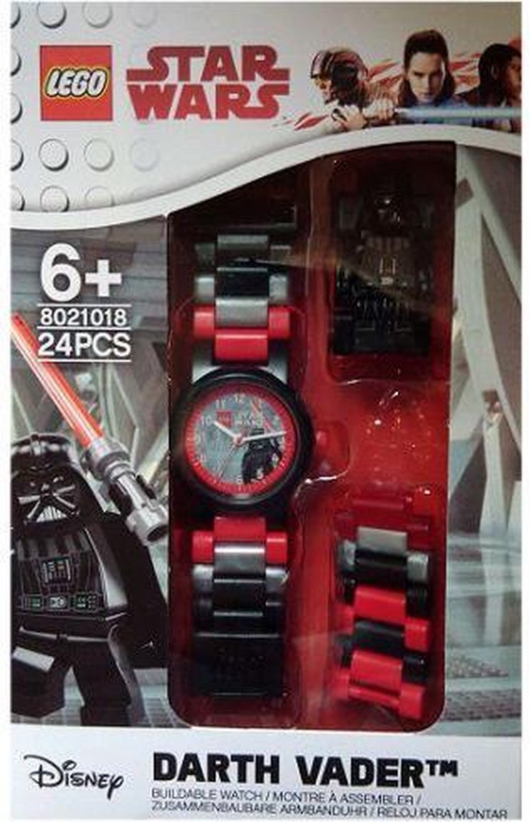Lego Star Wars Darth Vader Horloge | bol.com