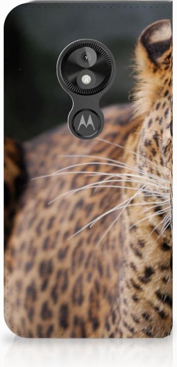 Motorola Moto E5 Play Hoesje maken Luipaard