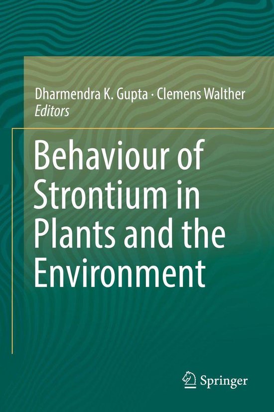 Earth and Environmental Science (R0) - Behaviour of Strontiu ... - cover