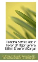 Memorial Service Held in Honor of Major General William Crawford Gorgas