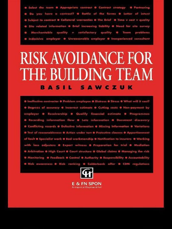 Risk Avoidance for the Building Team - cover