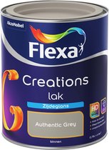 Flexa Creations - Lak Zijdeglans - Authentic Grey - 750 ml