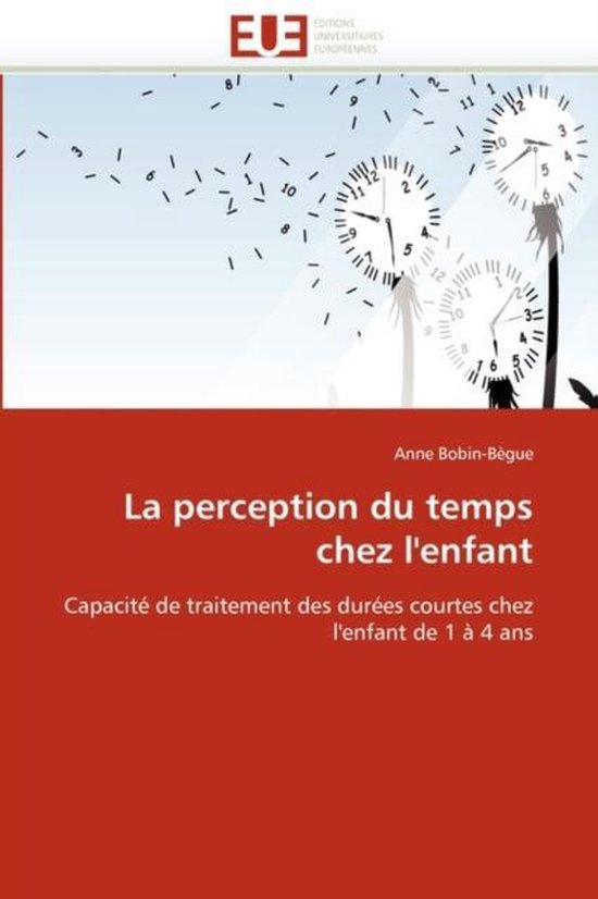 La perception du temps chez l'enfant - cover