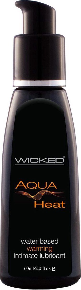 Wicked - Aqua Heat Warming Glijmiddel waterbasis - 60 ml