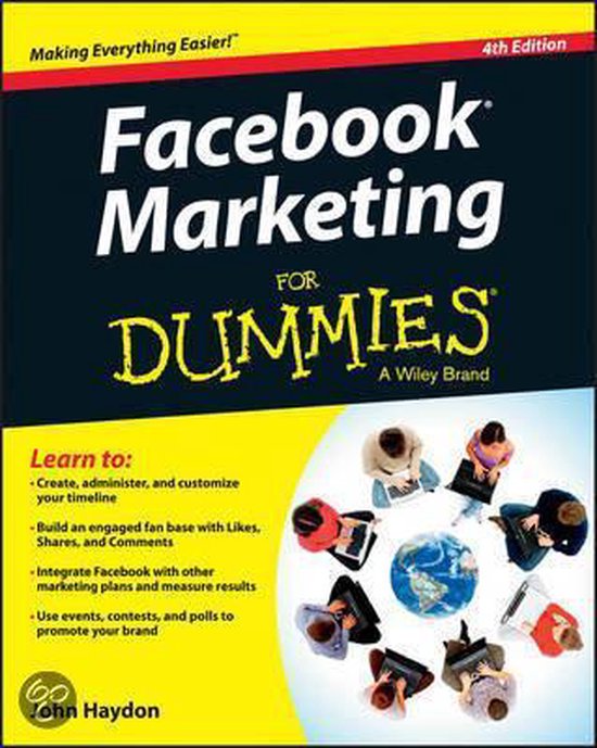 Facebook Marketing For Dummies - cover