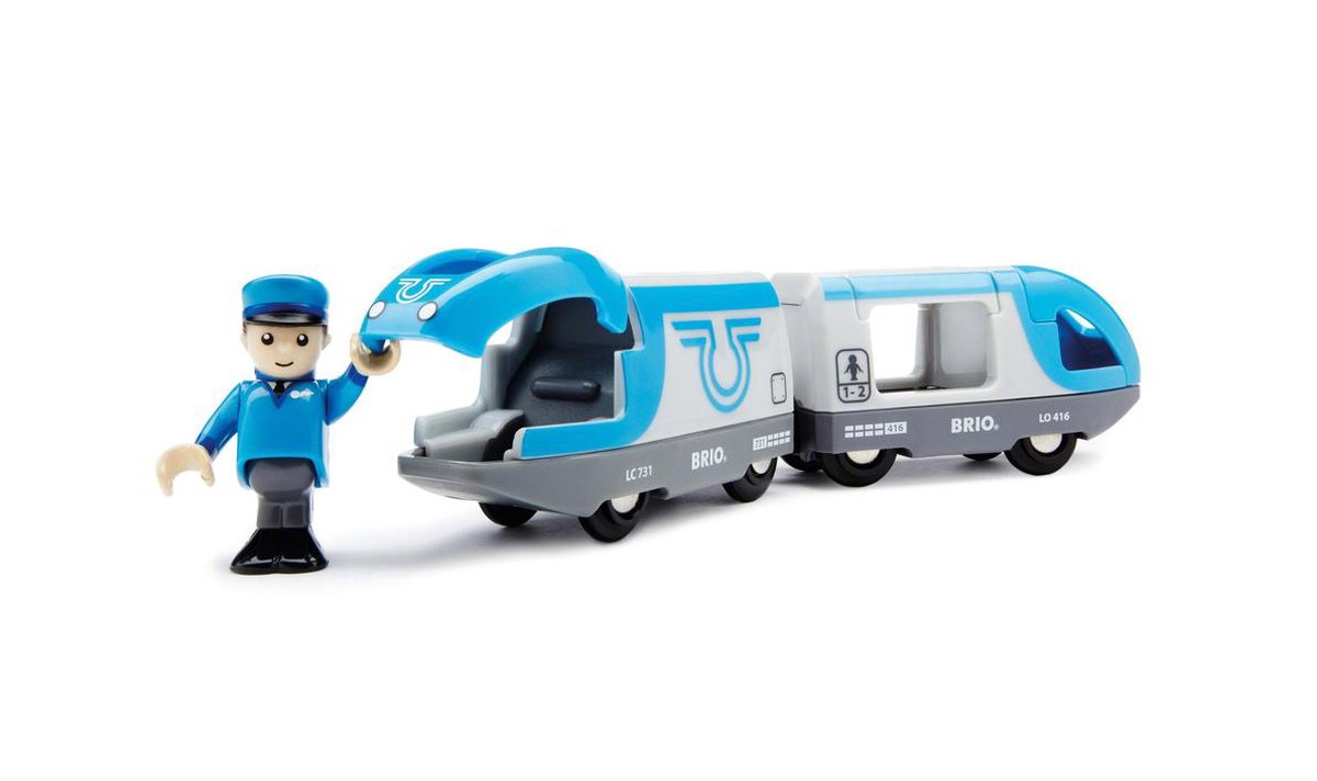 BRIO Passagierstrein op batterijen - 33506 — afbeelding 5