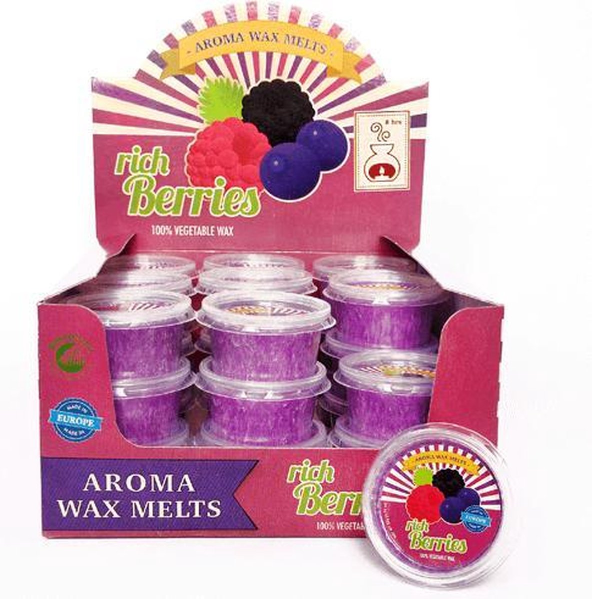 Aroma Wax Melts Rich Berries