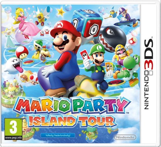 Cover van de game Mario Party: Island Tour - 2DS + 3DS