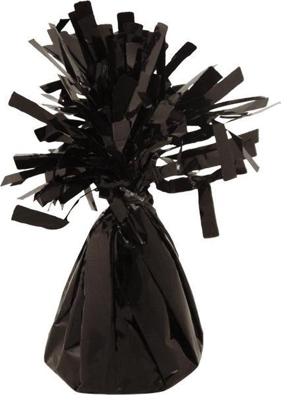 ballon gewicht ± 160  gr zwart 12 stuks