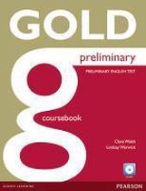 Gold Preliminary Coursebook and CD-ROM Pack