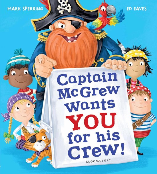 Captain McGrew Wants You for his Crew! - cover