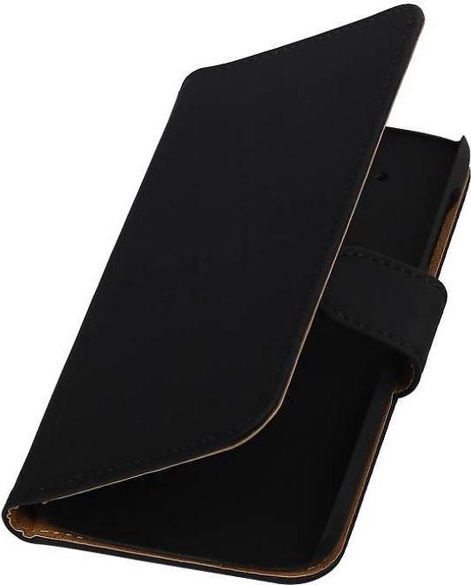 Bookstyle Wallet Case Hoesjes Geschikt voor HTC Desire 526 / Plus Zwart
