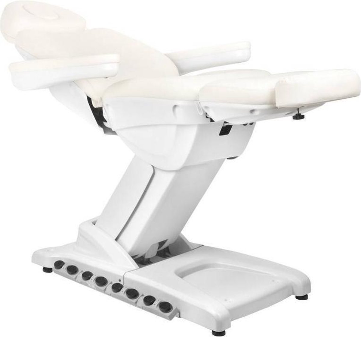 Elektrische behandelstoel Pedicurestoel LUXE (4 motoren) Wit - met... |  bol.com