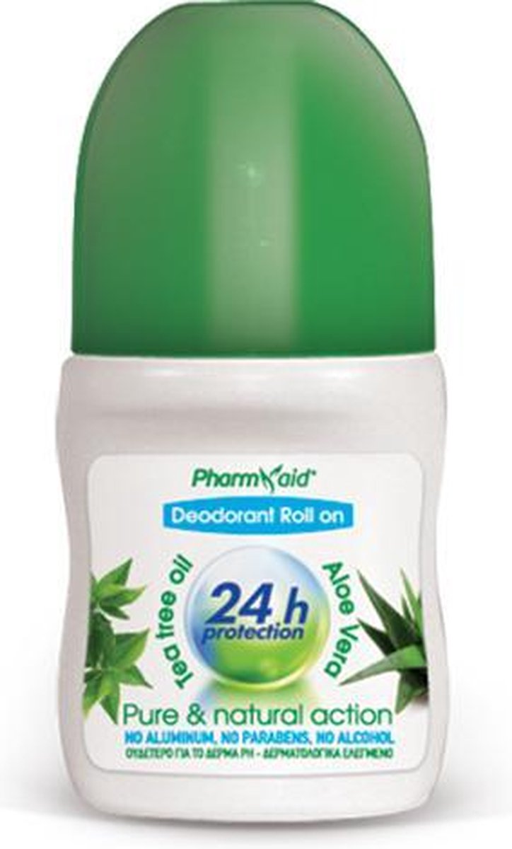 Goedkoopste Pharmaid Natuurlijke Deodorant Body Cream Roll On 50ml | tea tree olie