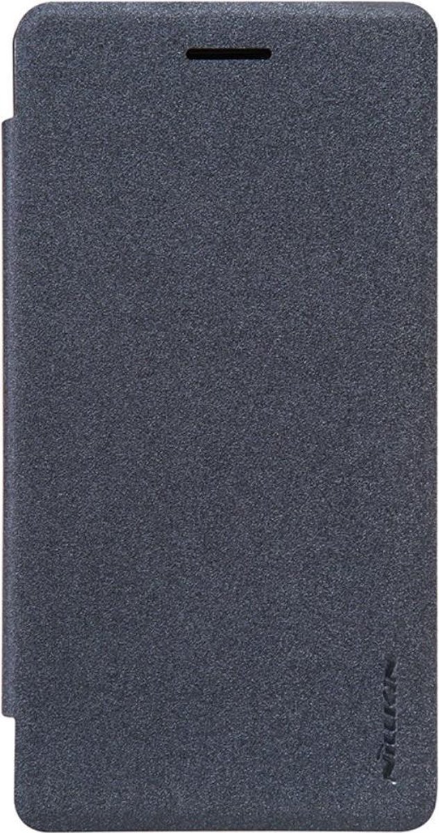 Nillkin - LG Zero Hoesje - Leather Case Sparkle Series Zwart