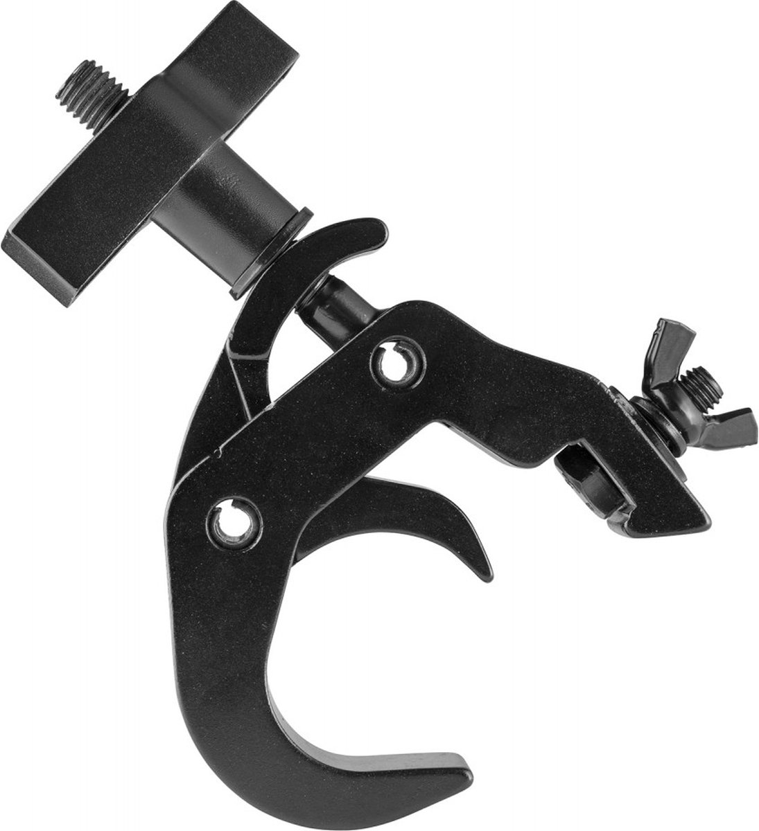 BeamZ BC50B-250T Quick trigger slimline klem voor max. 250kg - Zwart
