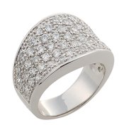 Orphelia ZR-3490/50 - Ring - Zilver 925 - Zirkonia - 16.00 mm / maat 50