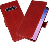 Rico Vitello Rood Echt Leder Hoesje voor Samsung Galaxy S10