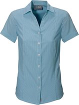 Jack Wolfskin Kepler Shirt Women - dames - blouse korte mouw - maat L - blauw