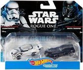 hot wheels star wars Rogue One Storm Trooper & Death Trooper