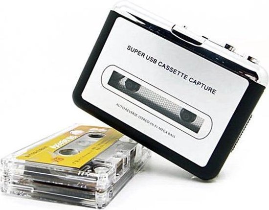 Cassette Naar MP3/USB/CD/PC Converter Adapter - Casette Tapes Digitaliseren