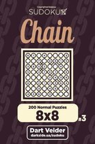 Chain Sudoku - 200 Normal Puzzles 8x8 (Volume 3)