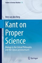 Studies in German Idealism 15 - Kant on Proper Science