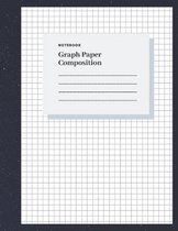 Graph Paper Composition Notebook