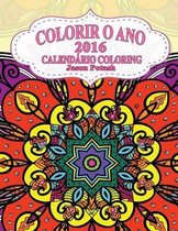 Colorir O Ano-2016 Calendario Coloring