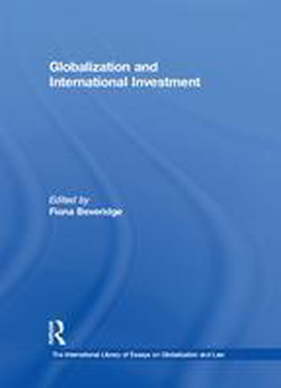 The International Library of Essays on Globalization and Law ... - cover