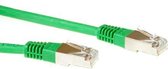ACT CAT6 S/FTP netwerkkabel  7 meter - Groen