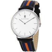 Black Oak Sailor black blue orange 40 mm horloge