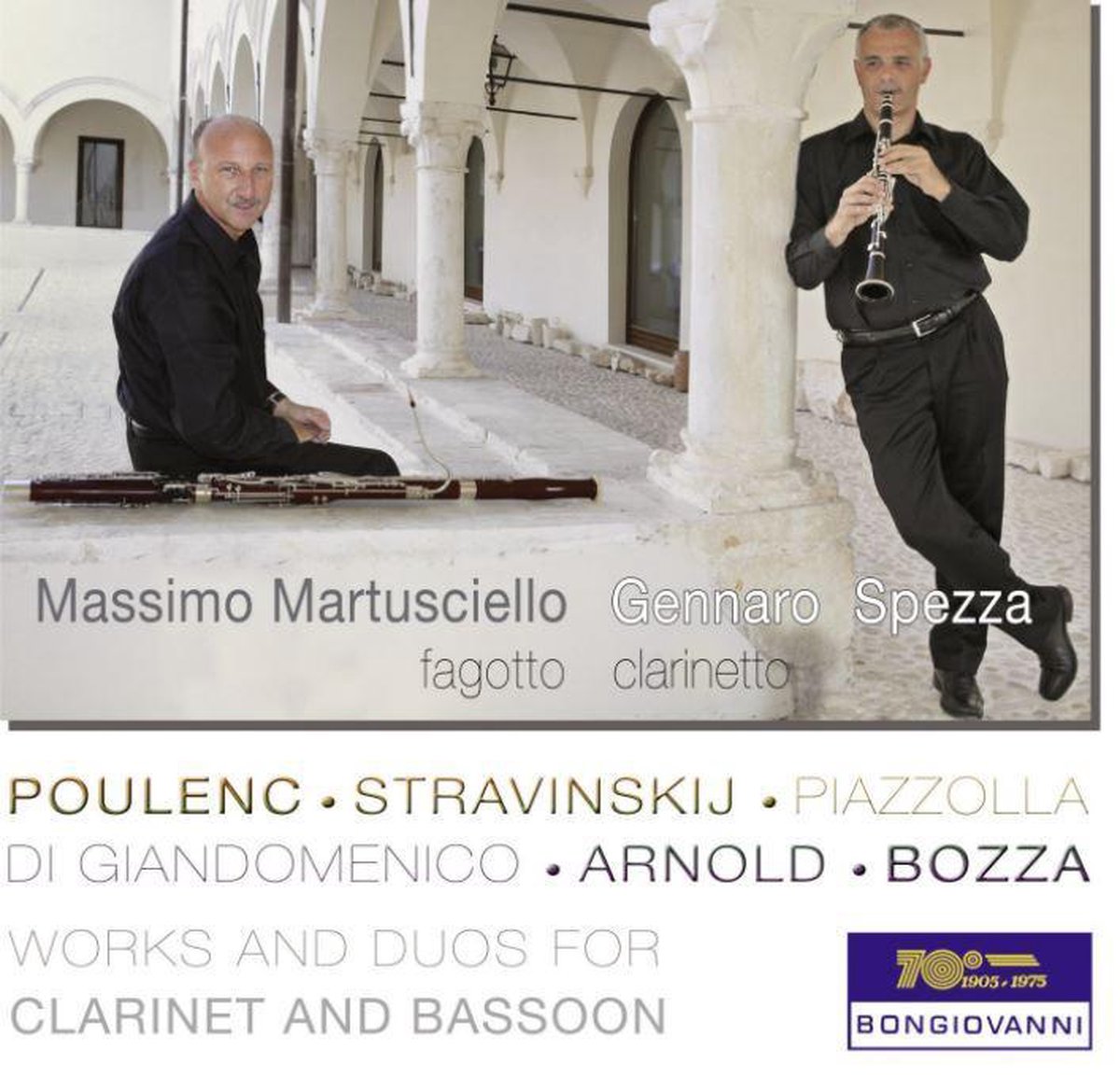 Works And Duos For Clarinet And Bas