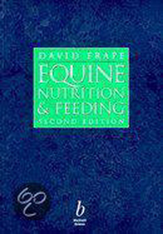 Equine Nutrition and Feeding - paperback re-issue - cover