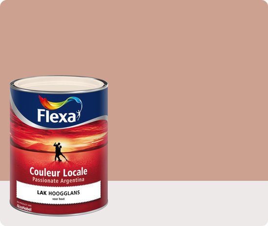 Flexa Couleur Locale - Lak Hoogglans - Passionate Argentina Blush  - 8545 - 0,75 liter
