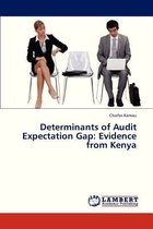 Determinants of Audit Expectation Gap