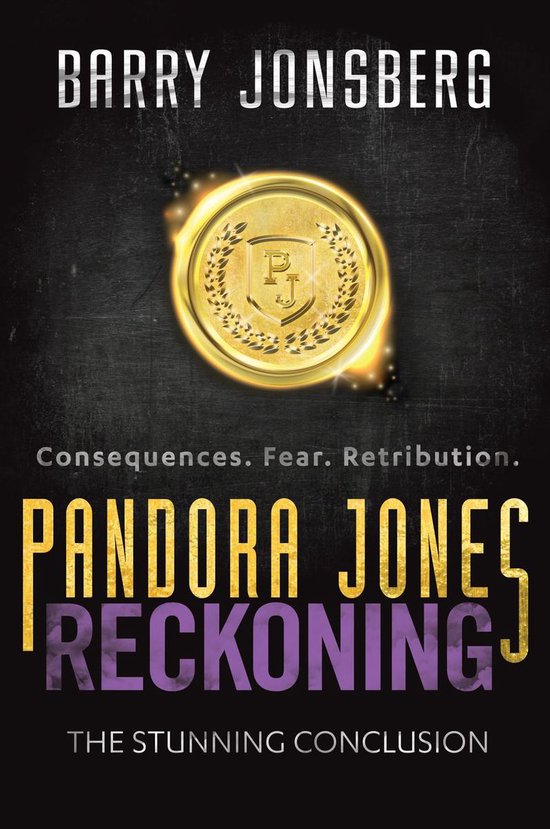PANDORA JONES 3 - Pandora Jones: Reckoning - cover