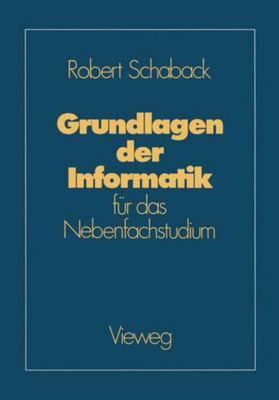 Grundlagen der Informatik - cover