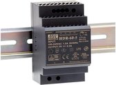 VOEDING - 1 UITGANG - 60 W - DIN-RAILMONTAGE - 12 V 4.5 A - VOOR INDUSTRIEEL GEBRUIK (HDR-60-12)