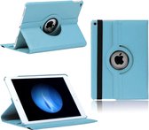 iPad Pro 12.9 Hoes Cover Multi-stand Case 360 graden draaibare licht blauw