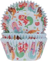 House of Marie Cupcake Vormpjes - Baking Cups - Zeemeermin - pk/50