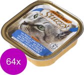 Mister Stuzzy Cat Paté Kip Kitten - Kattenvoer - 64 x 100 g