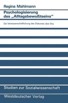 Psychologisierung Des alltagsbewusstseins