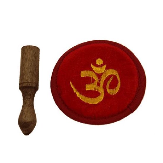 Klankschaal Ohm set - 8 cm van Yogi & Yogini — afbeelding 3