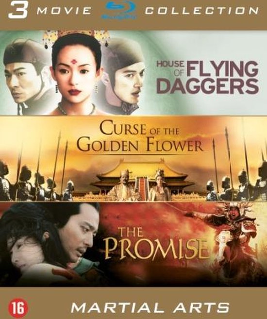 Cover van de film 'House Of Flying Daggers/Curse Of The Golden Flower/Promise'
