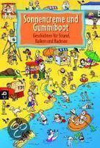 Sonnencreme und Gummiboot