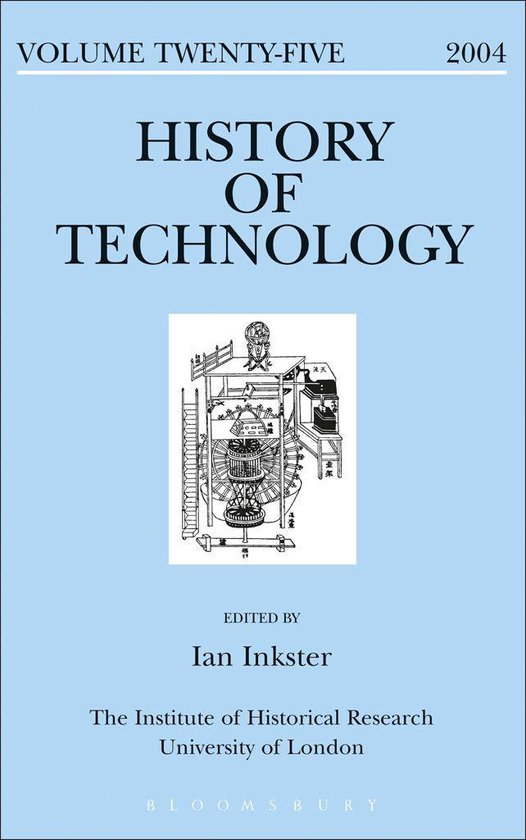 History of Technology - History of Technology Volume 25 - cover
