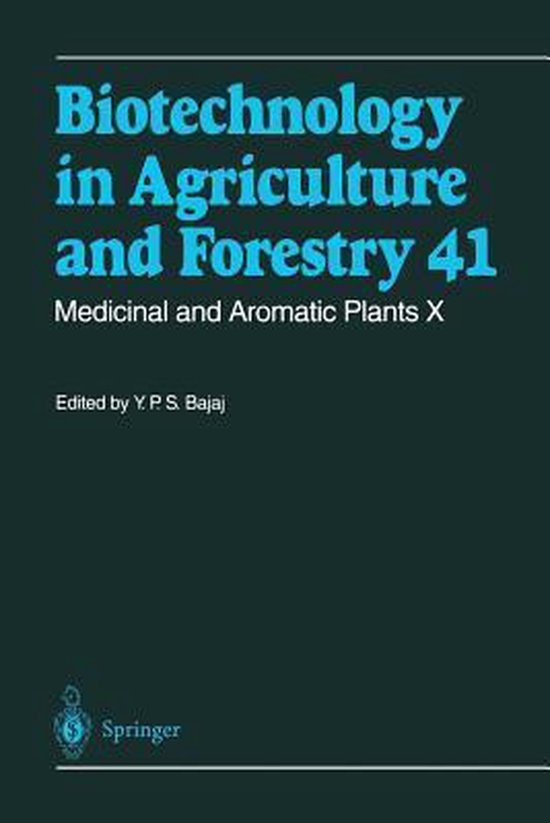 Medicinal and Aromatic Plants X - cover