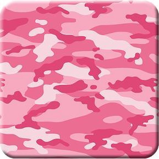 Mand Verklaring Net zo Cadeaupapier Camouflage Roze - Rol 30cm - 200m - 80gr | Winkelrol /  Apparaatrol /... | bol.com