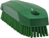 Vikan Hygiene 6440-2 nagelborstel groen hard 45x118mm